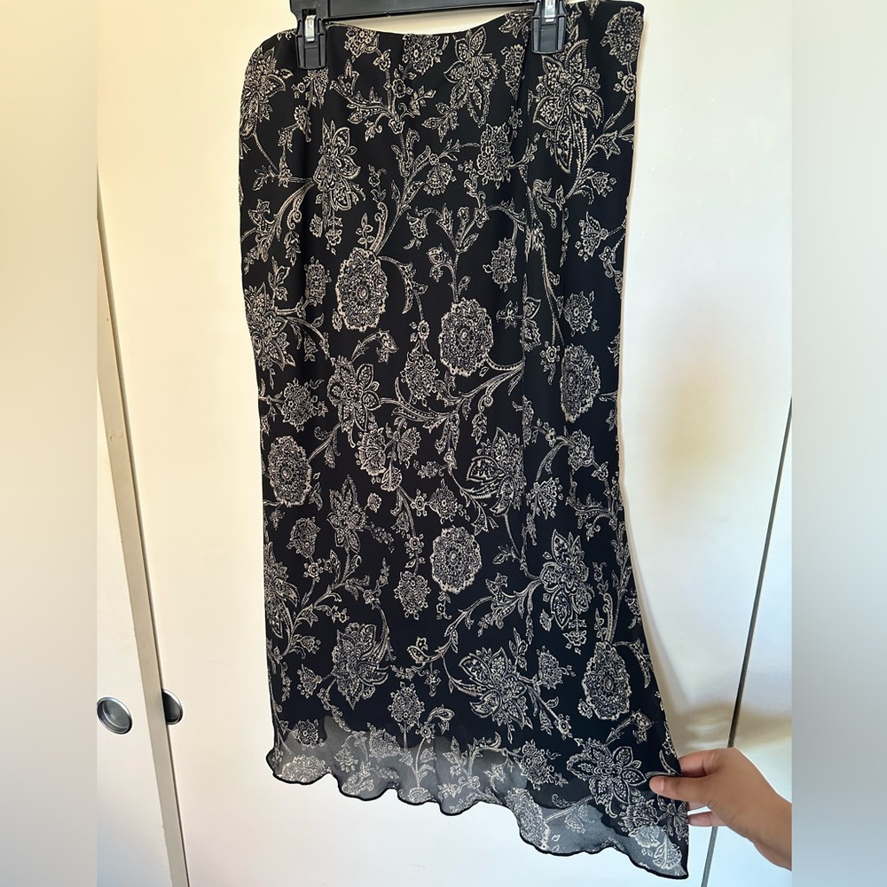 Kathie Lee Collection Women’s Paisley Skirt Size 16